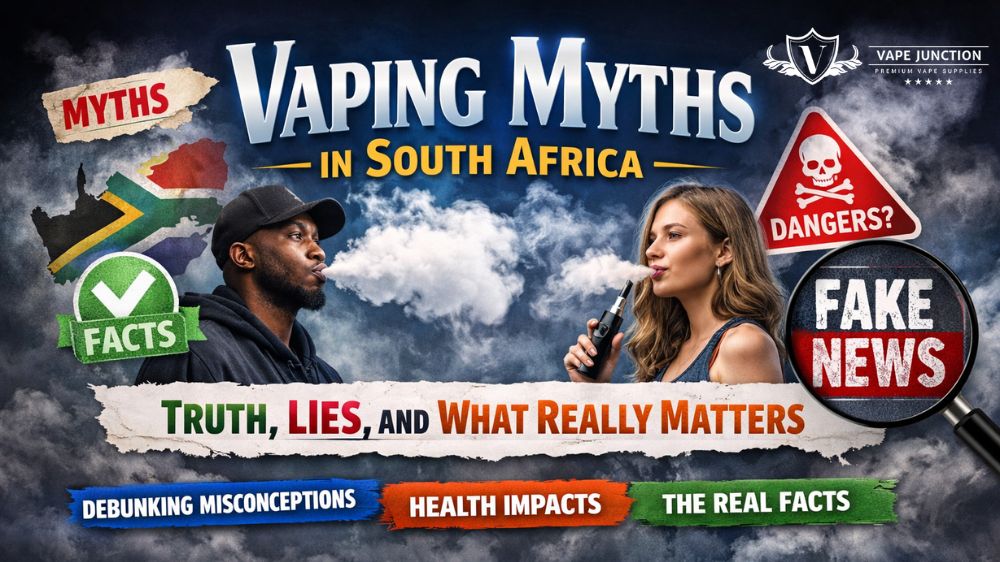 Vaping Myths in South Africa: Facts, Risks & Reality – Vape Junction