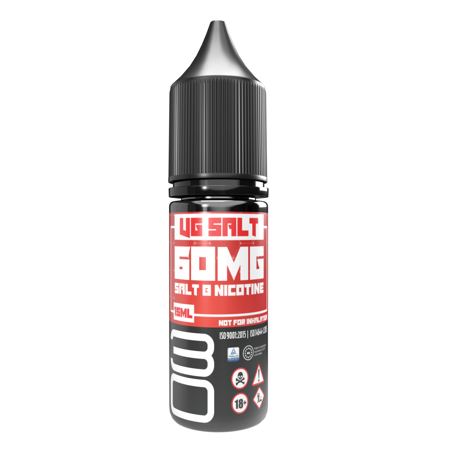 Pure+ Salt/MTL Nicotine Shot 15ml