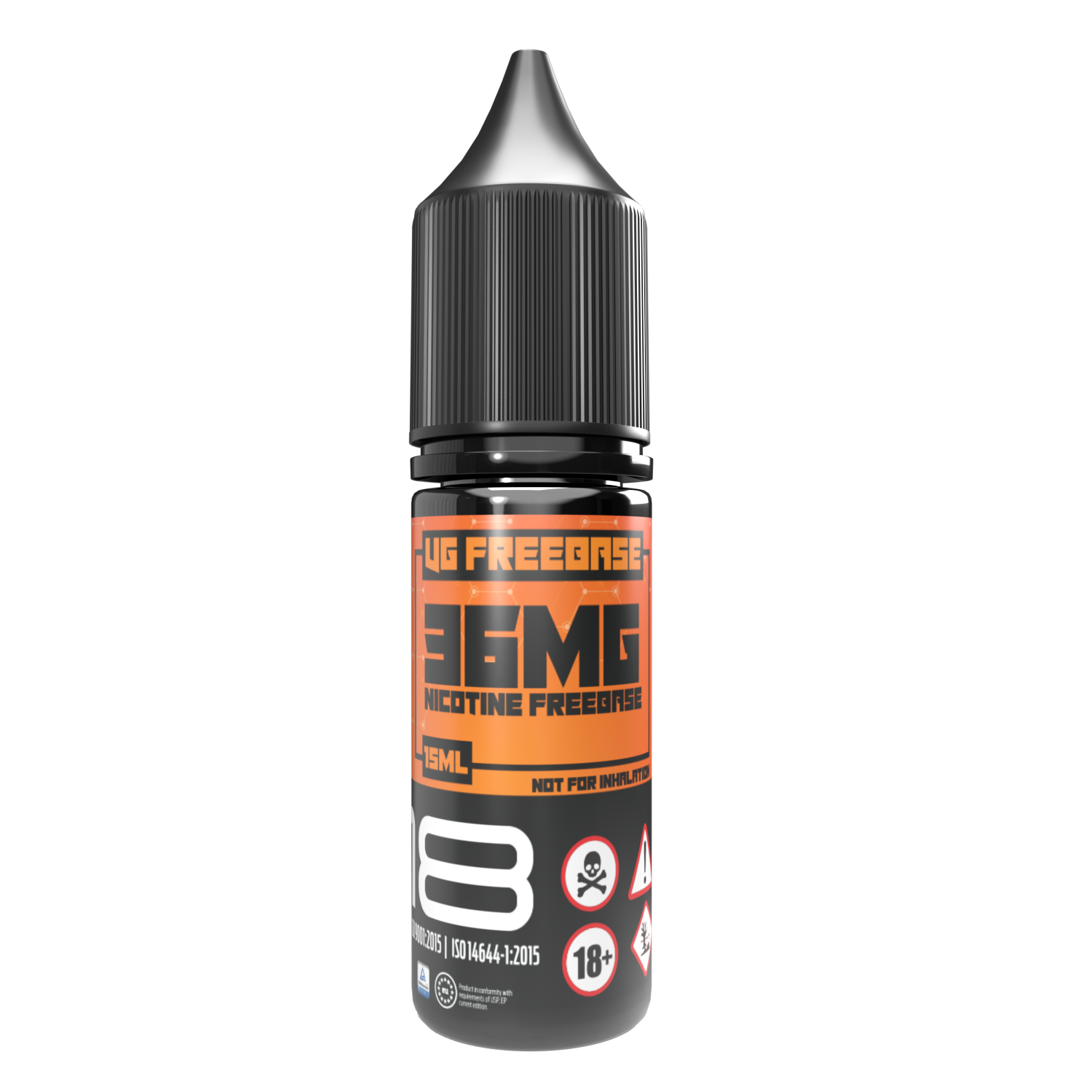 Pure+ Salt/MTL Nicotine Shot 15ml