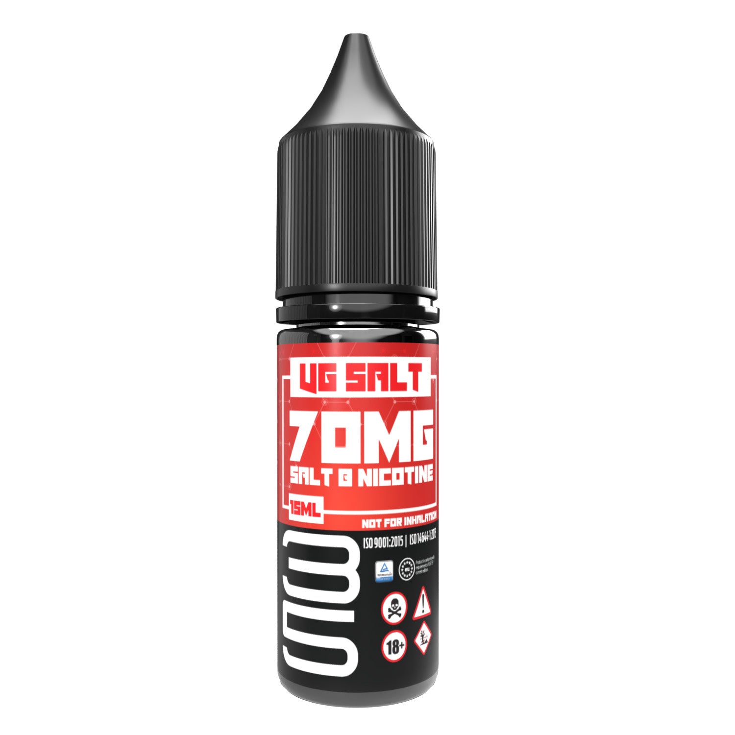 Pure+ Salt/MTL Nicotine Shot 15ml