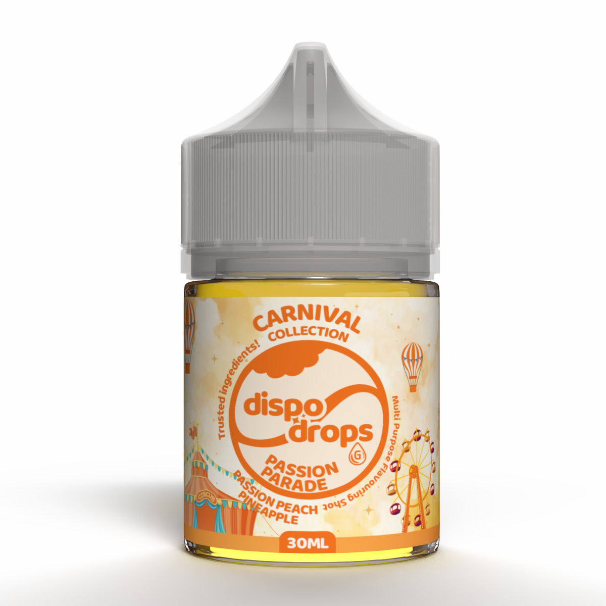 Dispo Drops Carnival Salt/MTL Flavour Shot 60ml