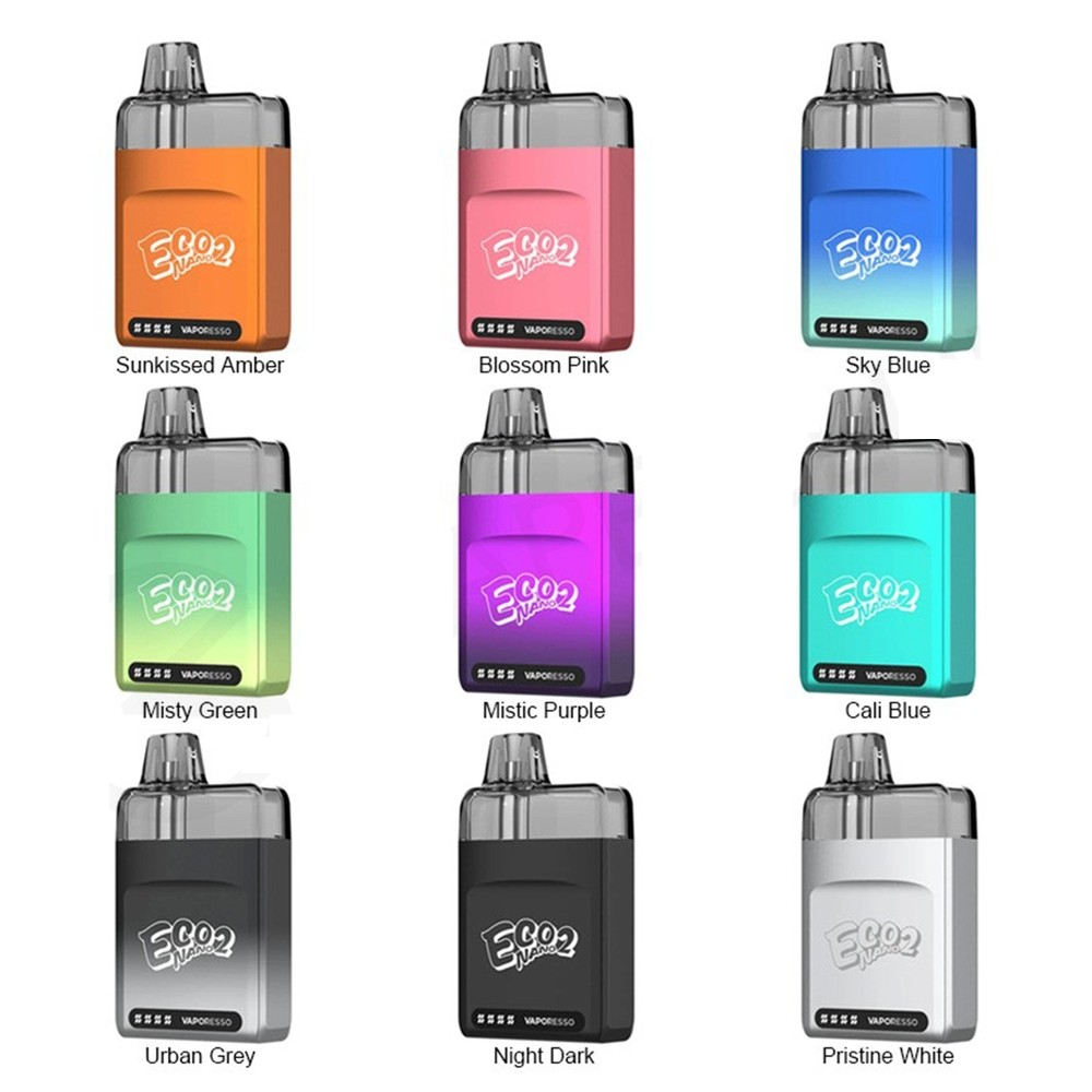Pod 0 8 Ohm Vaporesso ECO Nano Plus Replacement Pods 2 Pack 6ml Pod Pod 0 8 Ohm Vaporesso ECO Nano Plus Replacement Pods 2 Pack 6ml Pod