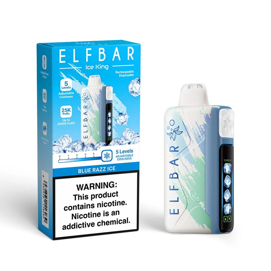 Elf Bar Ice King 25000 Disposable Pod Device Elf Bar Ice King 25000 Disposable Pod Device
