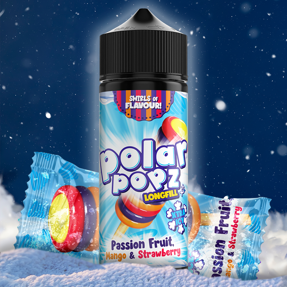 Vapology Polar Popz Ice Flavour Shot 120ml