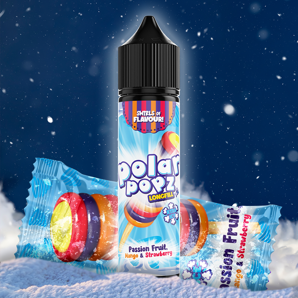 Vapology Polar Popz Ice Salt/MTL Flavour Shot 60ml