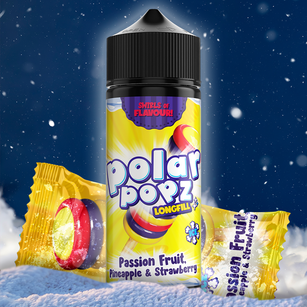 Vapology Polar Popz Ice Flavour Shot 120ml