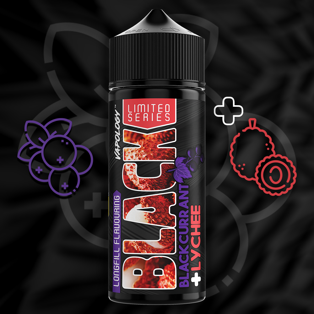Vapology Black Series Flavour Shot 120ml