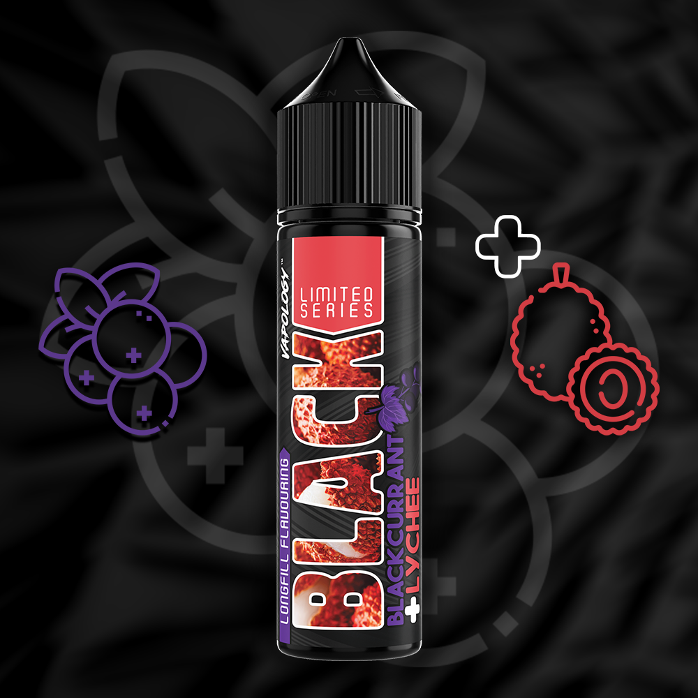 Vapology Black Series Salt/MTL Flavour Shot 60ml