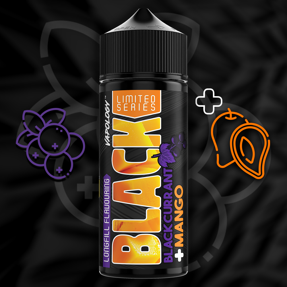 Vapology Black Series Flavour Shot 120ml