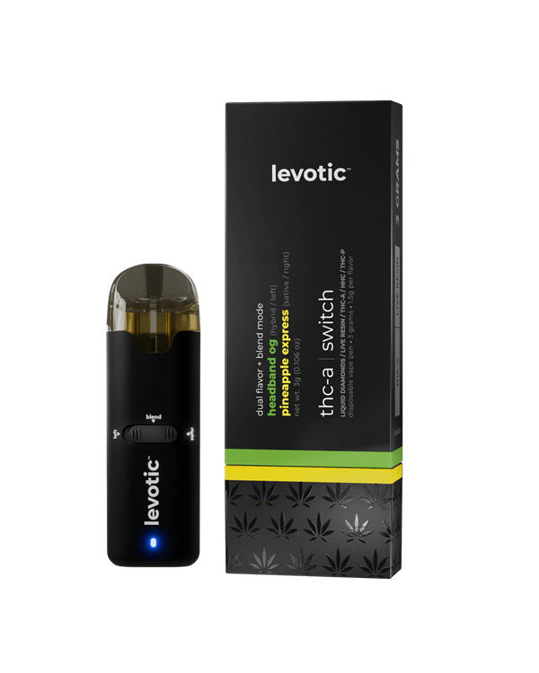 Levotic Switch 3 Gram THCA/THCP Disposable Device - Vape Junction