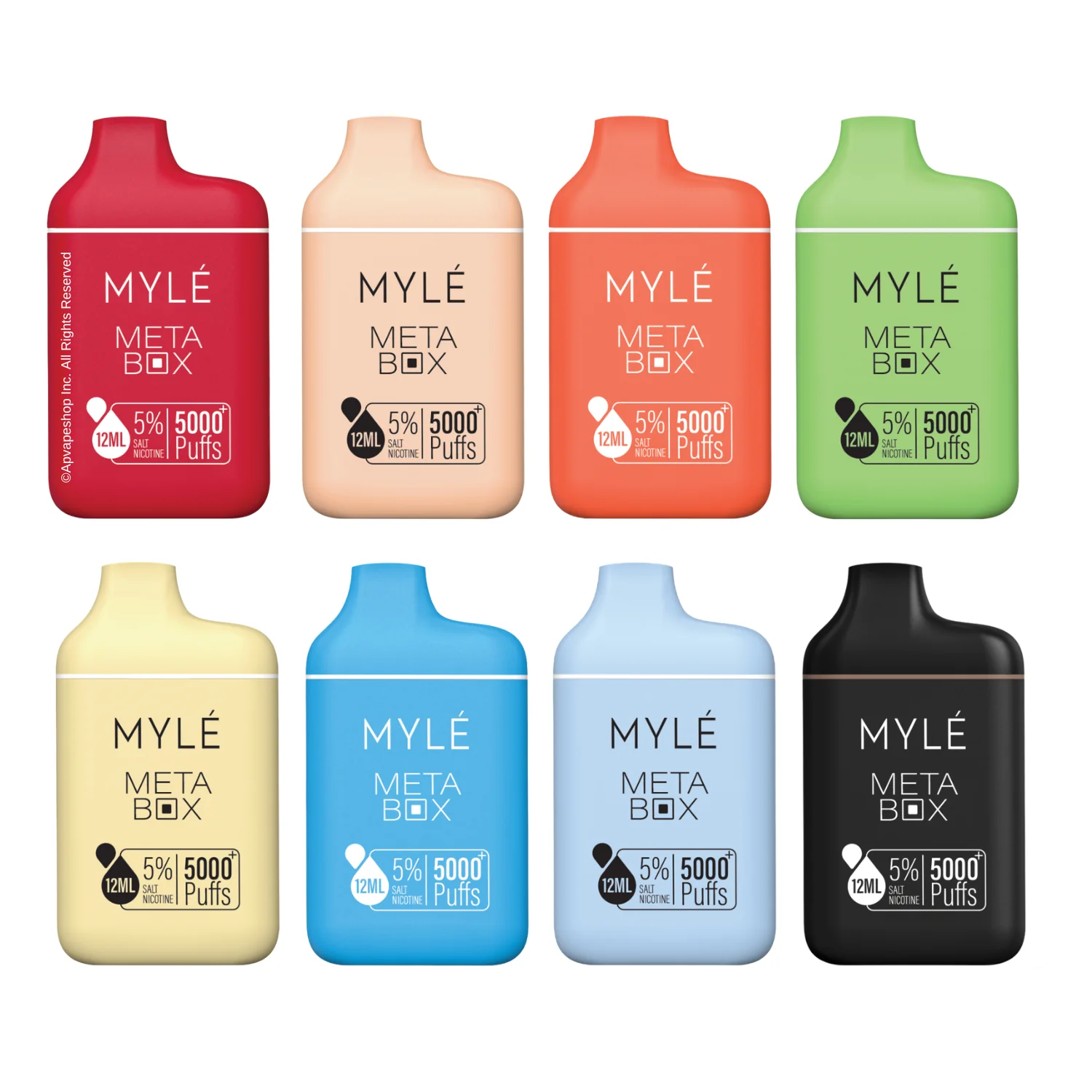 MYLÉ Meta Box 5000 Disposable Pod Device