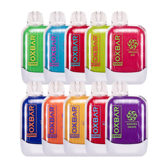 Oxbar 8000 Disposable Pod Device – Vape Junction