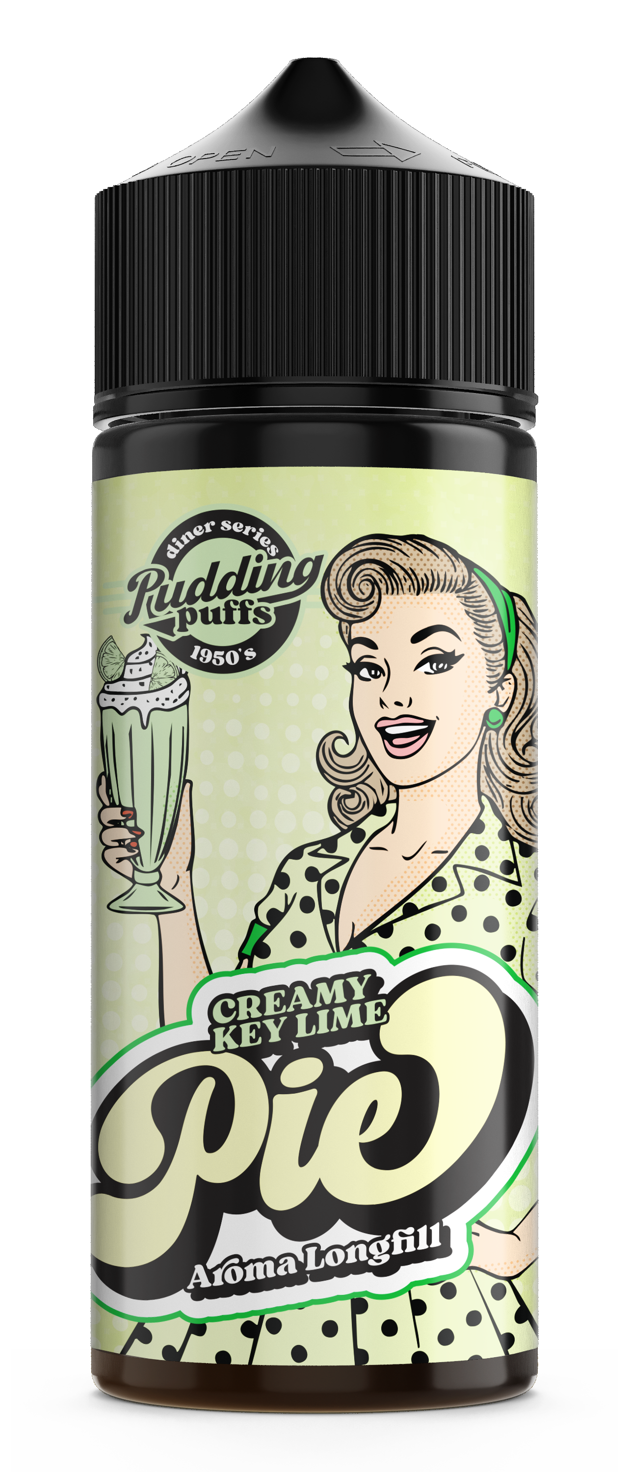 Pudding Puffs Flavour Shot 120ml - Vape Junction