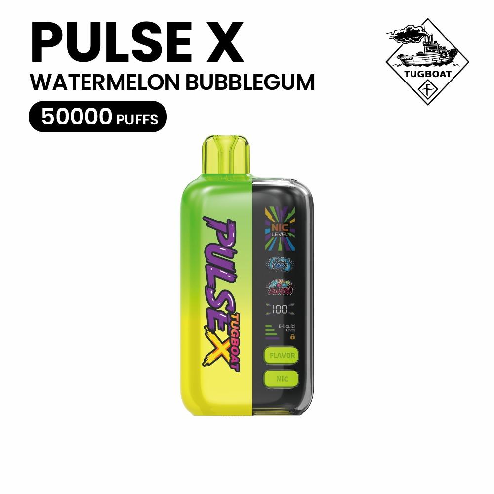 Tugboat Pulse X 50000 Disposable Pod Device - Vape Junction