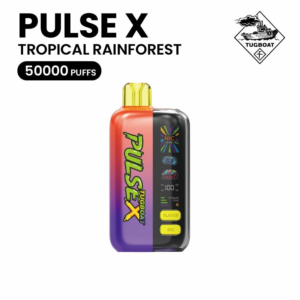 Tugboat Pulse X 50000 Disposable Pod Device - Vape Junction