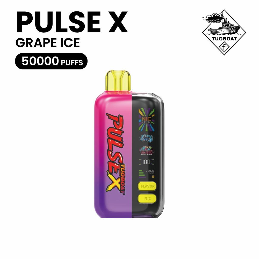 Tugboat Pulse X 50000 Disposable Pod Device - Vape Junction