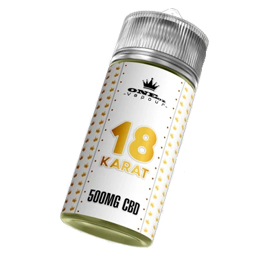 18 Karat CBD 500mg by ONEoz & TKO 100ml