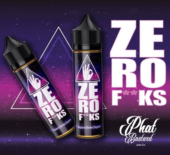 ZERO F**KS BY PHAT BASTARD – 2MG | Vape Junction