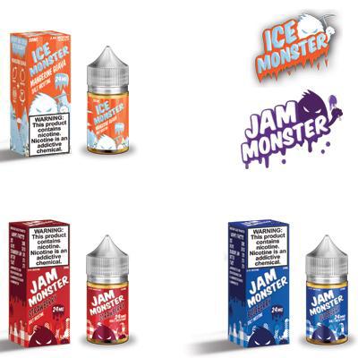 Jam Monster & Ice Monster 24mg Nic SALTS - 30ml | Vape Junction