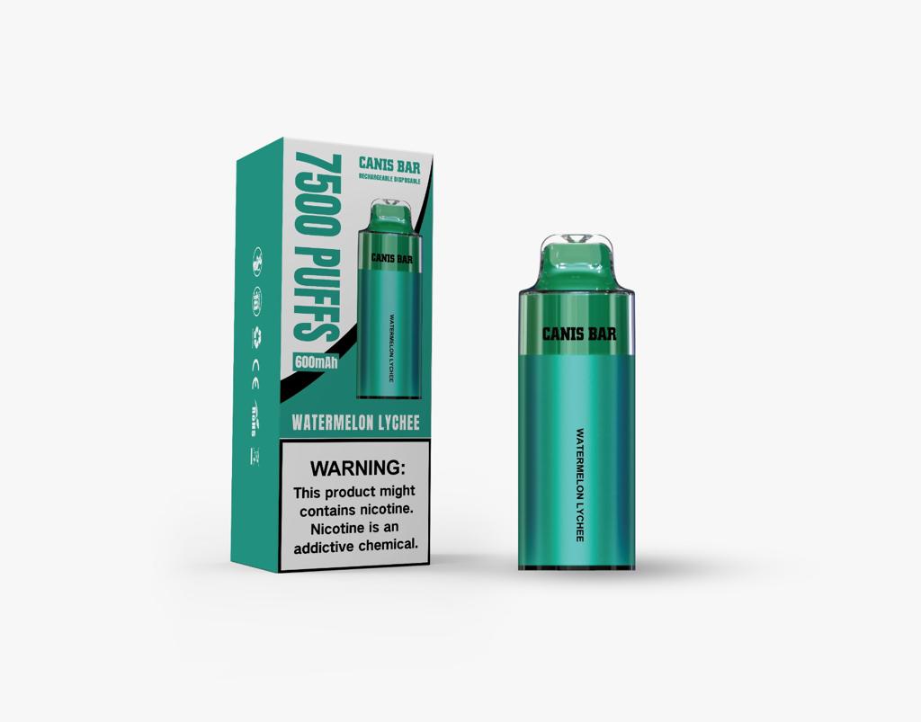 Canis Bar New 7500 Disposable Pod Device 0mg/30mg/50mg