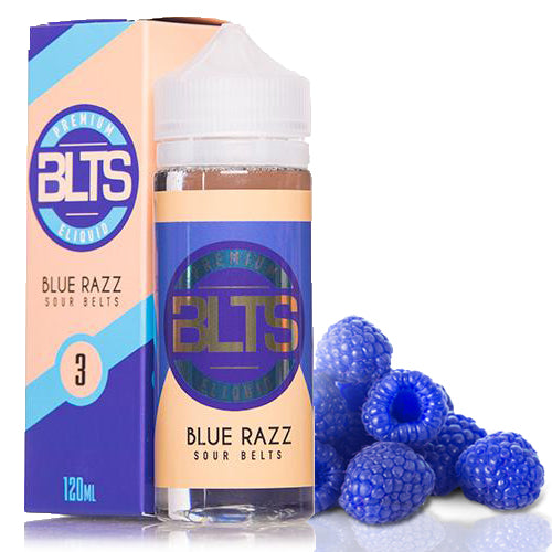 Blue Razz Sour Belts by BLTS - 120ml | Vape Junction