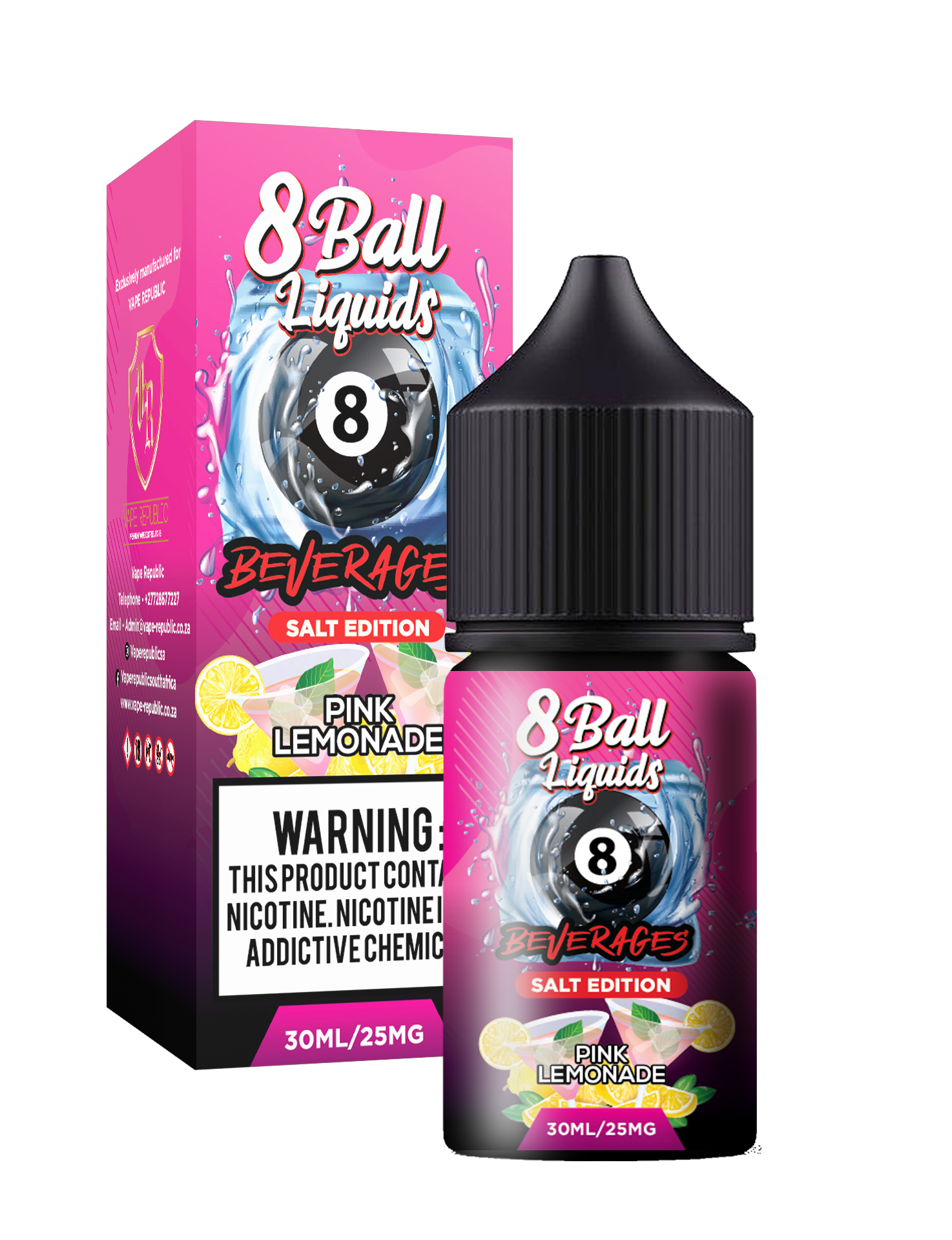 Beverages Salt Nic by 8 Ball Liquids 30ml