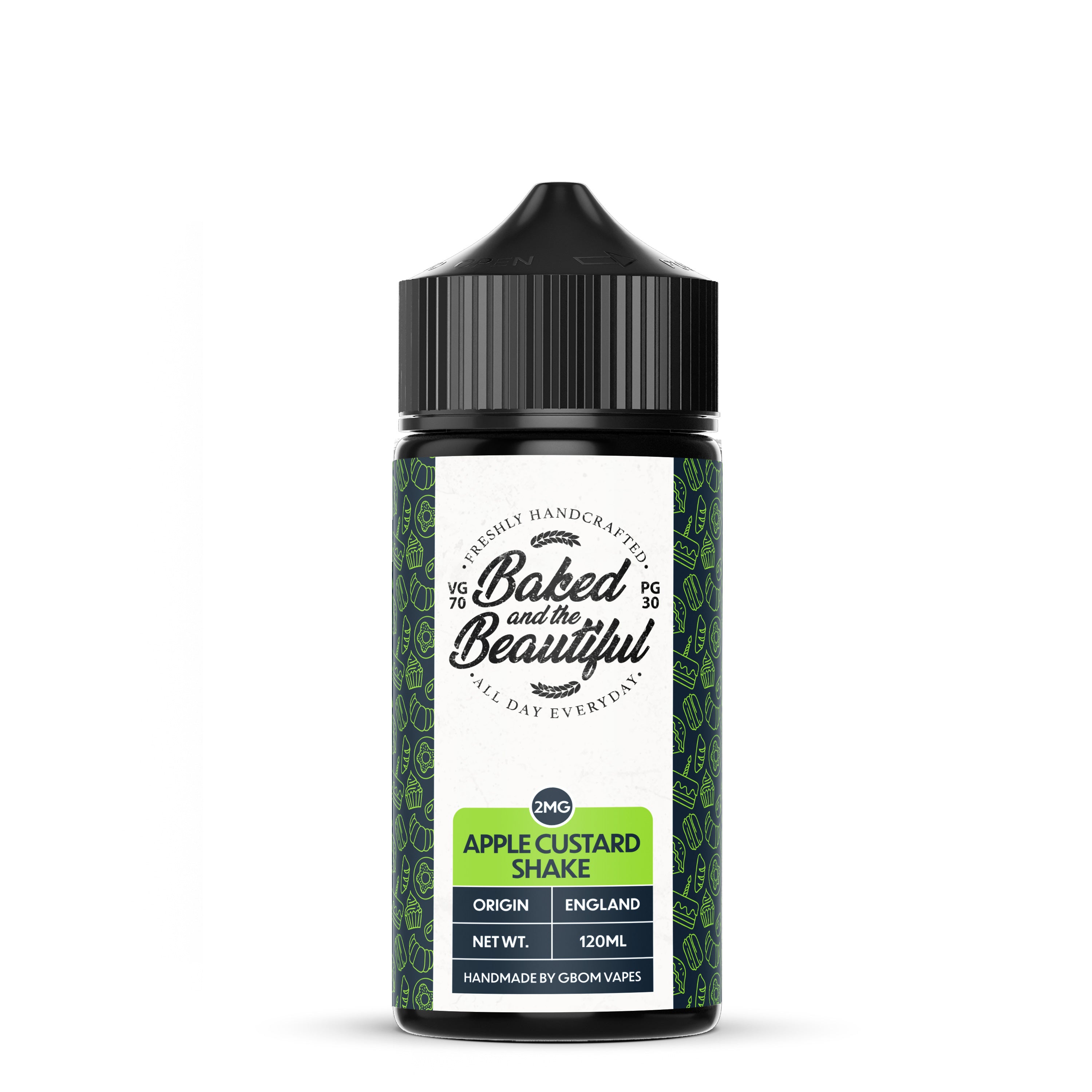 Apple Custard Shake - Baked by GBOM 120ml