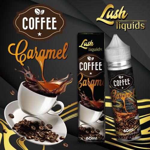 caramel coffee bean vape juice Coffee Caramel by Lush Eliquids