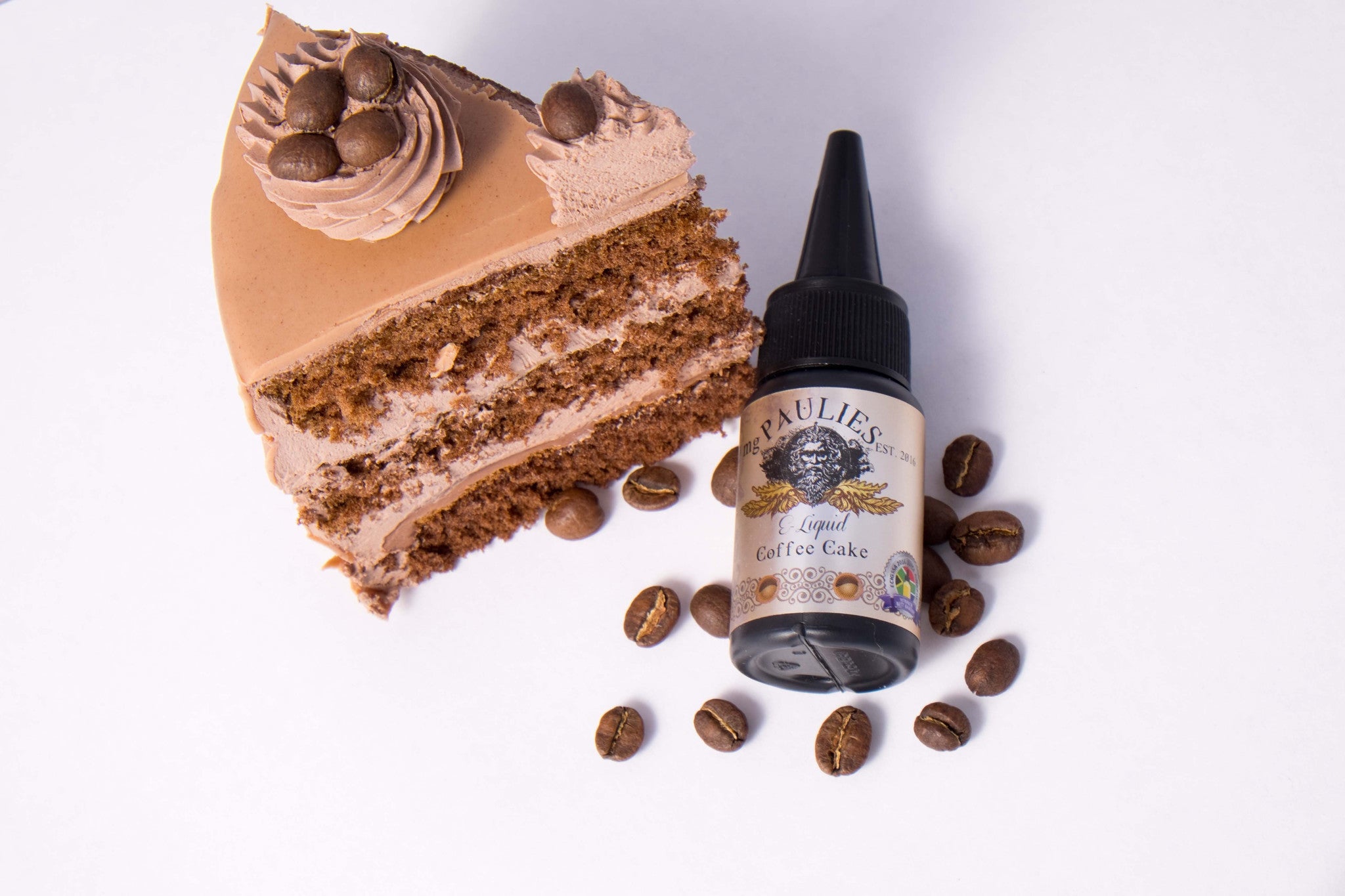 Paulies E-Liquid | Coffee Cake | Vape Junction