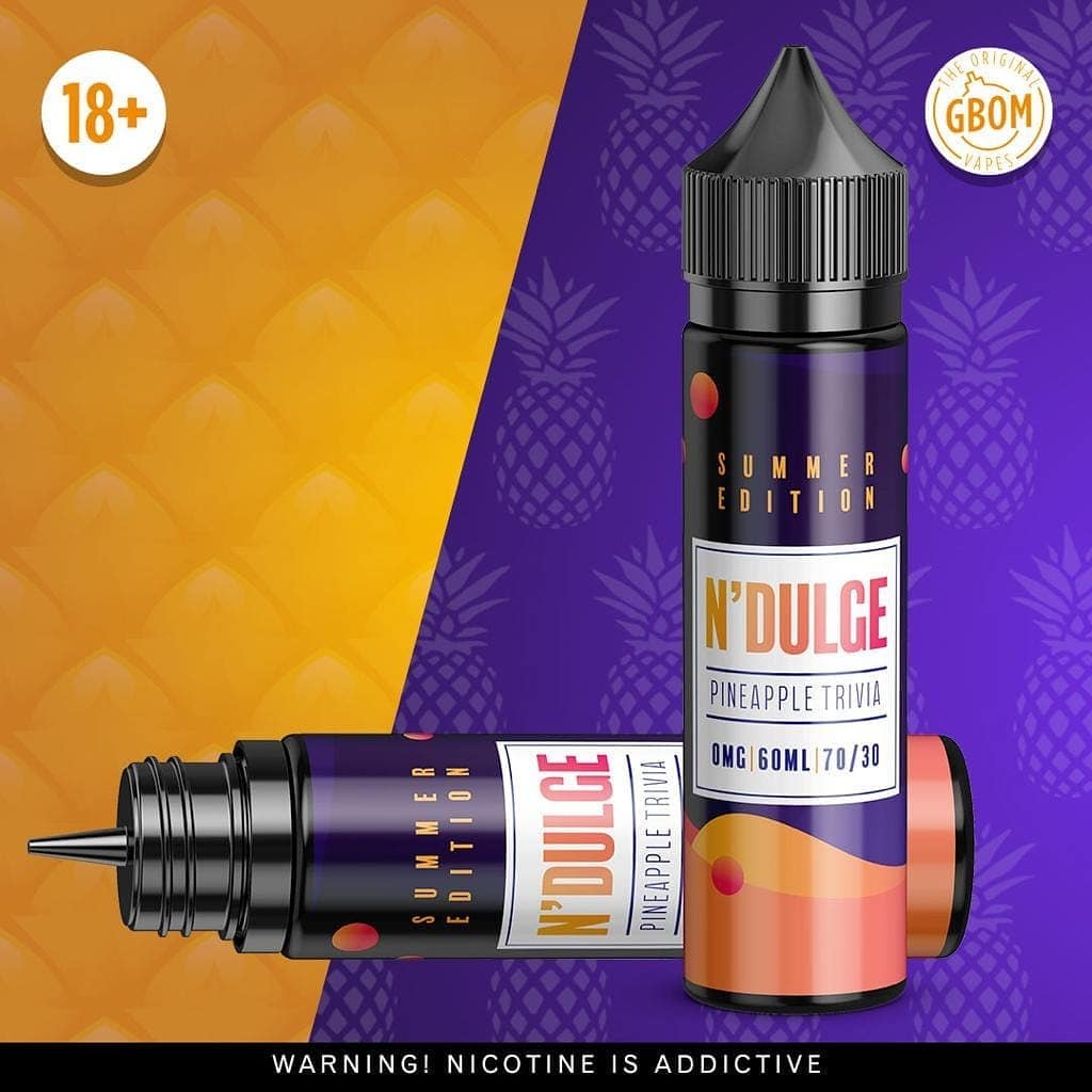 Pineapple Trivia - N Dulge by GBOM | Vape Junction