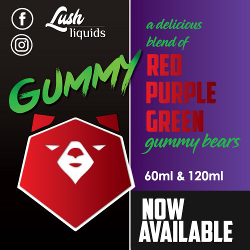 Gummy by Lush Liquids 60ml | Vape Junction