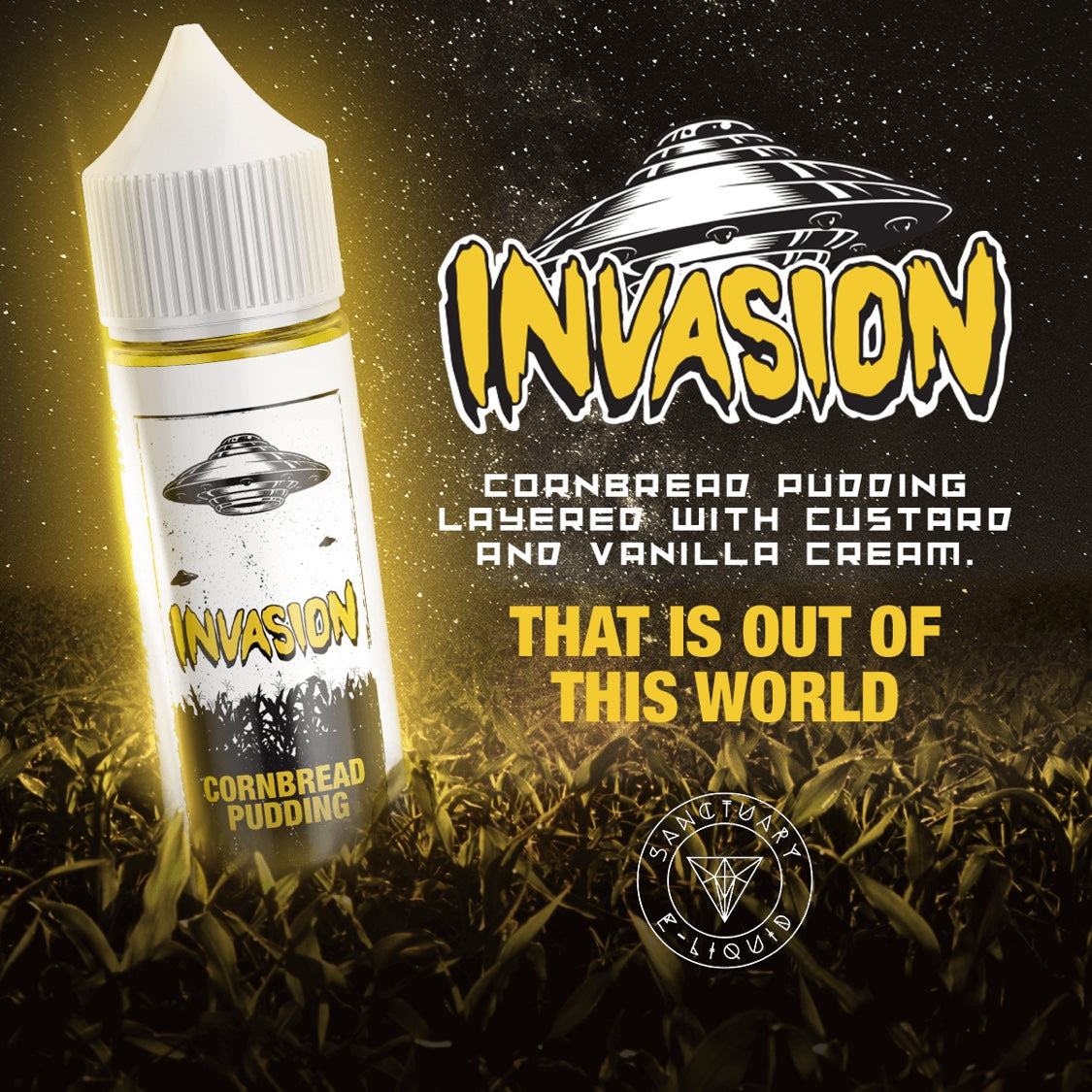 Invasion by Sanctuary E-liquids 60ml  Vape Junction