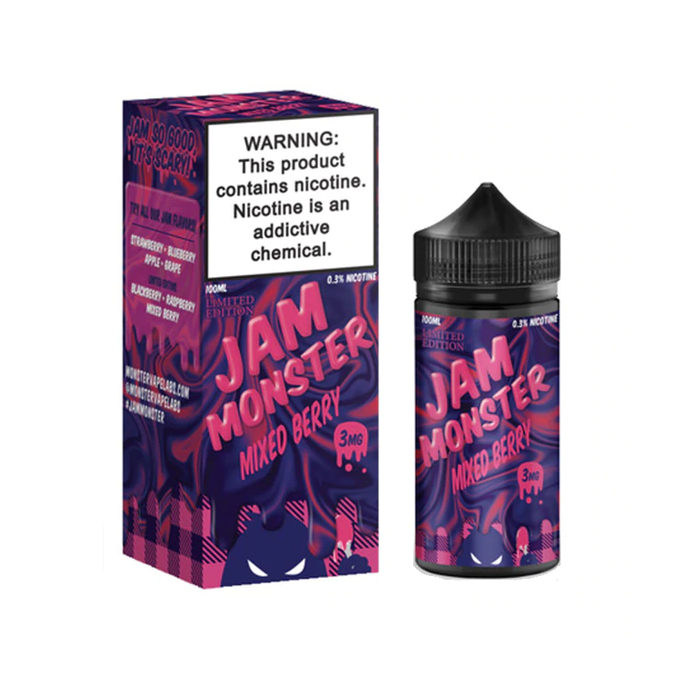 Mixed Berry - Jam Monster 100ML | Vape Junction