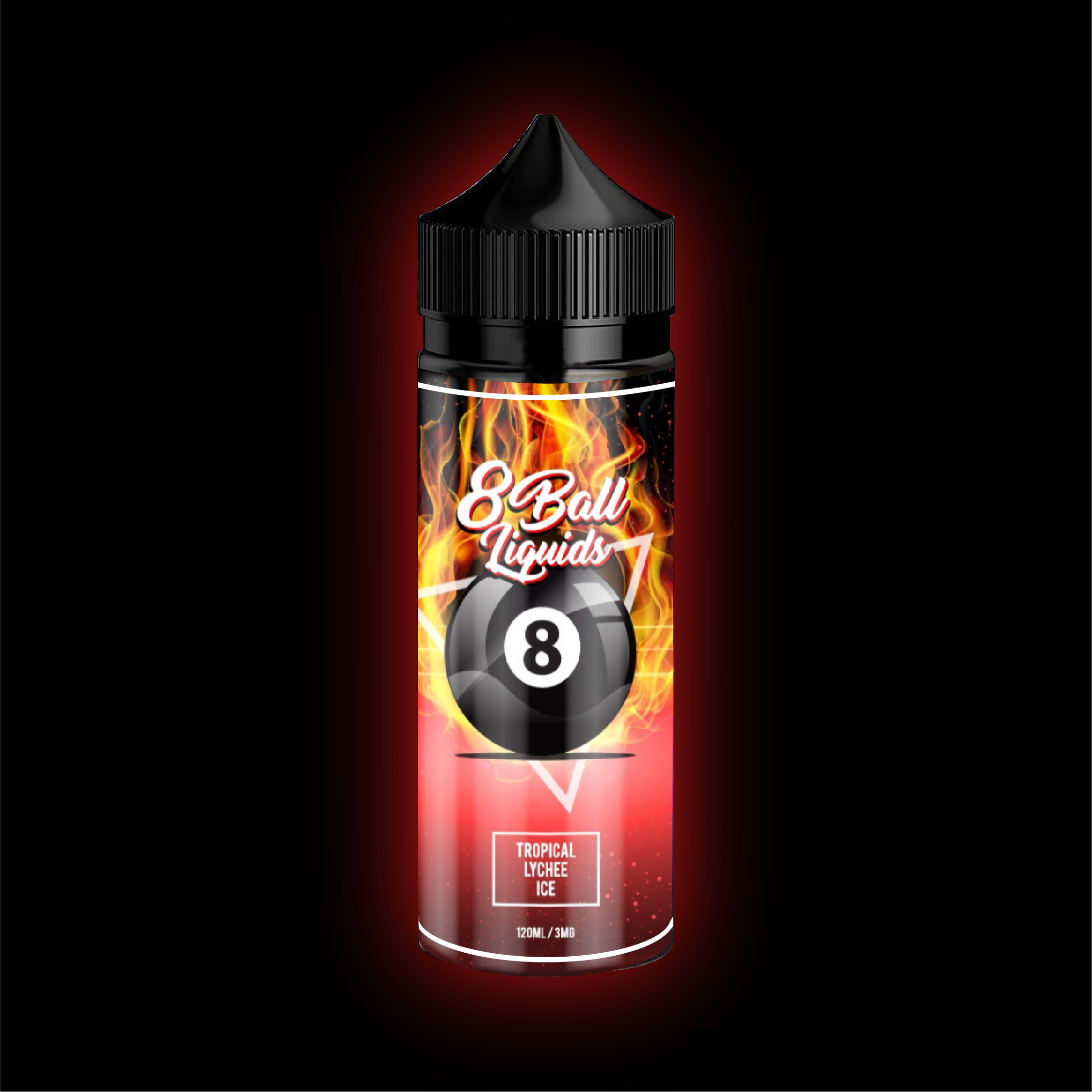 Tropical Lychee on Ice by 8 Ball Liquids 120ml | Vape Junction