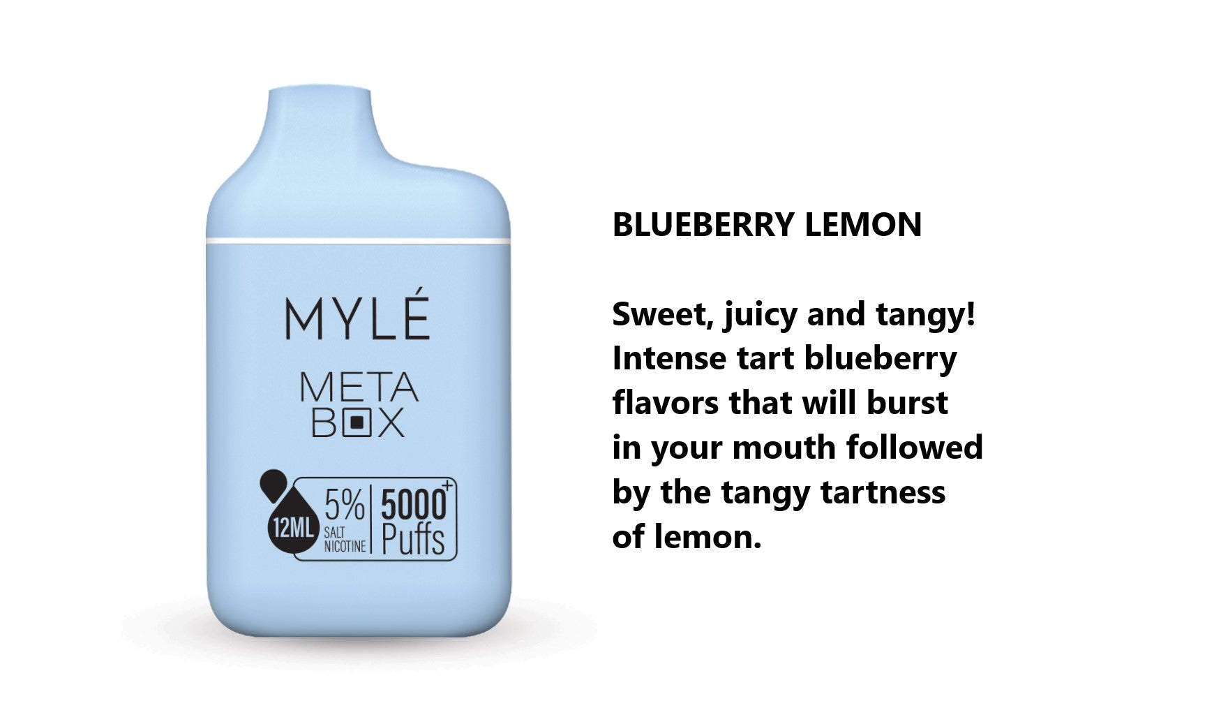 MYLÉ Meta Box 5000 Disposable Pod Device