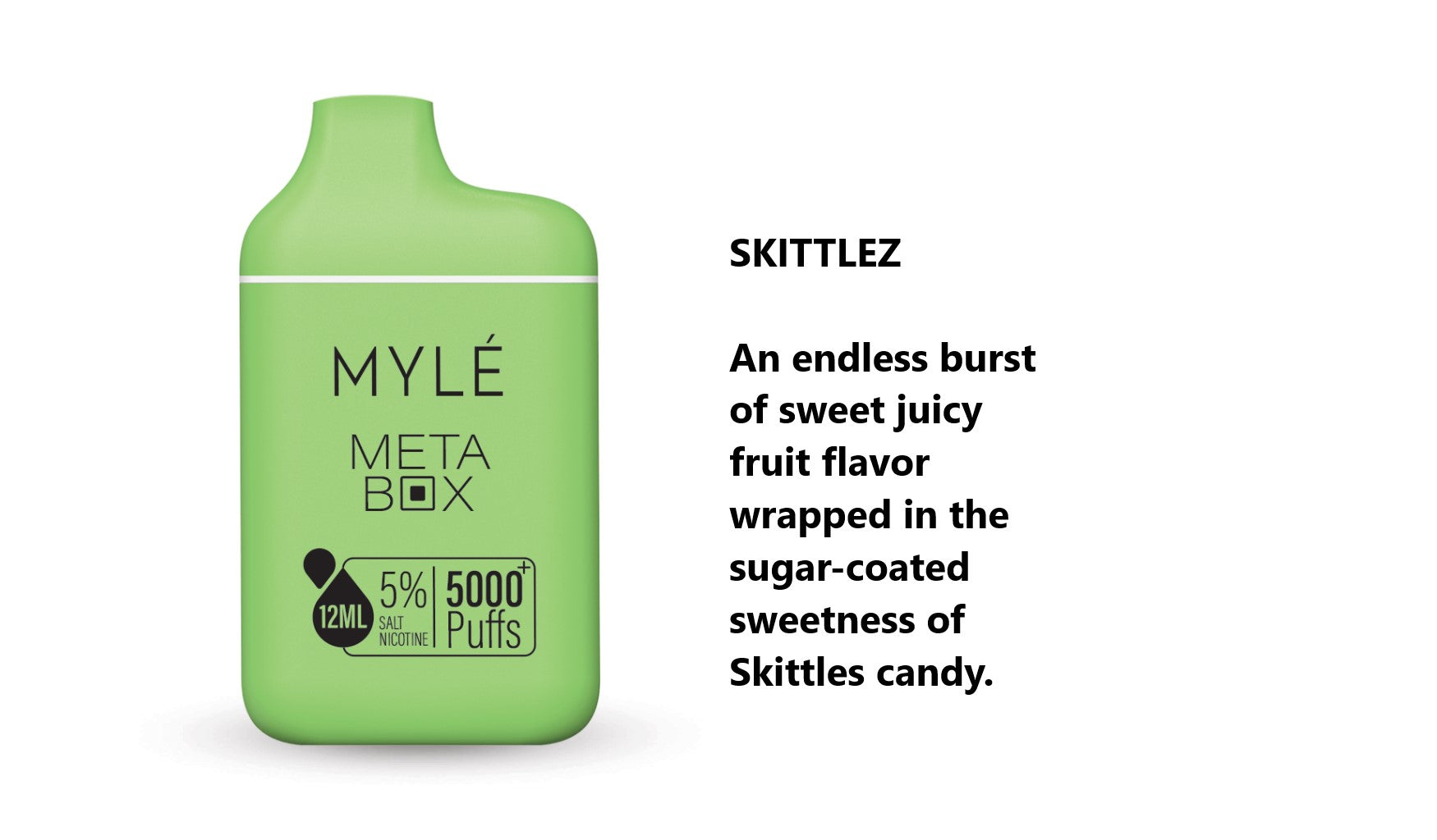 MYLÉ Meta Box 5000 Disposable Pod Device