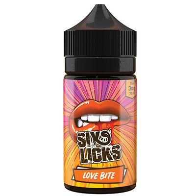 Love Bite by Six Licks 75ml | Vape Junction