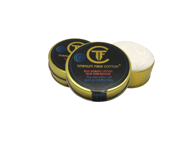 Titanium Fiber Cotton | Vape Junction