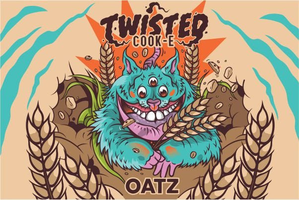 Twisted Cook-E Oatz 50ml | Vape Junction