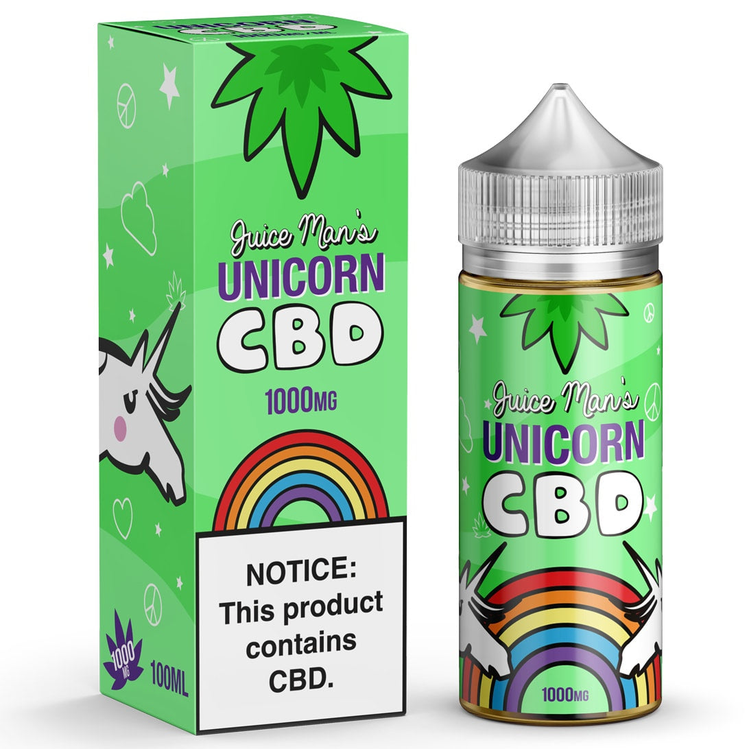 Juiceman's Unicorn CBD 100ml - 1000mg Juiceman's Unicorn CBD 100ml - 1000mg