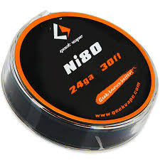 GeekVape Atomizer DIY Ni80 Tape Wire (24GA) | Vape Junction