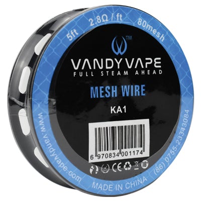 Vandy Vape KA1 Mesh Wire 5ft Vandy Vape KA1 Mesh Wire 5ft