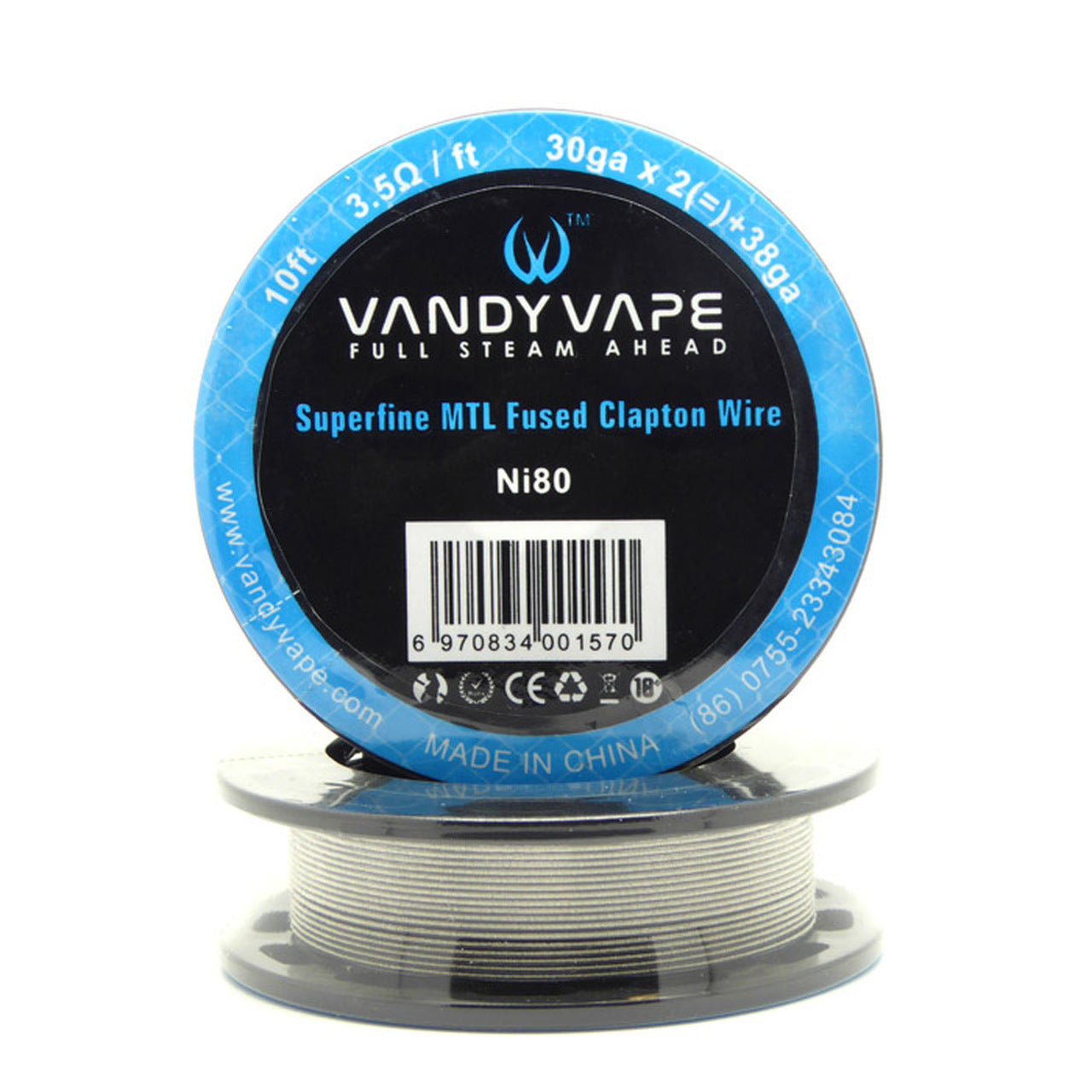 Vandy Vape Superfine MTL Fused Clapton Wire | Vape Junction