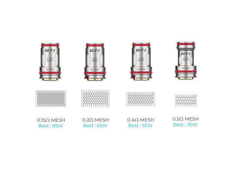 vaporesso gti coils 0.4 Vaporesso GTi Replacement Coils