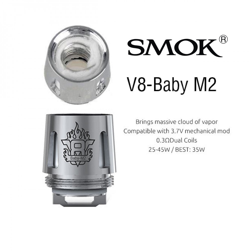 Smok - TFV8 Baby M2 Coil for Stick V8 Smok - TFV8 Baby M2 Coil for Stick V8