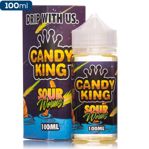 Candy King Sour Worms 100ml | Vape Junction