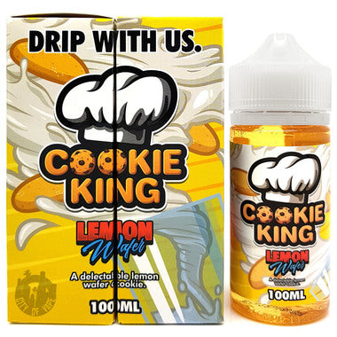 Cookie King Lemon Wafer - 100ml | Vape Junction