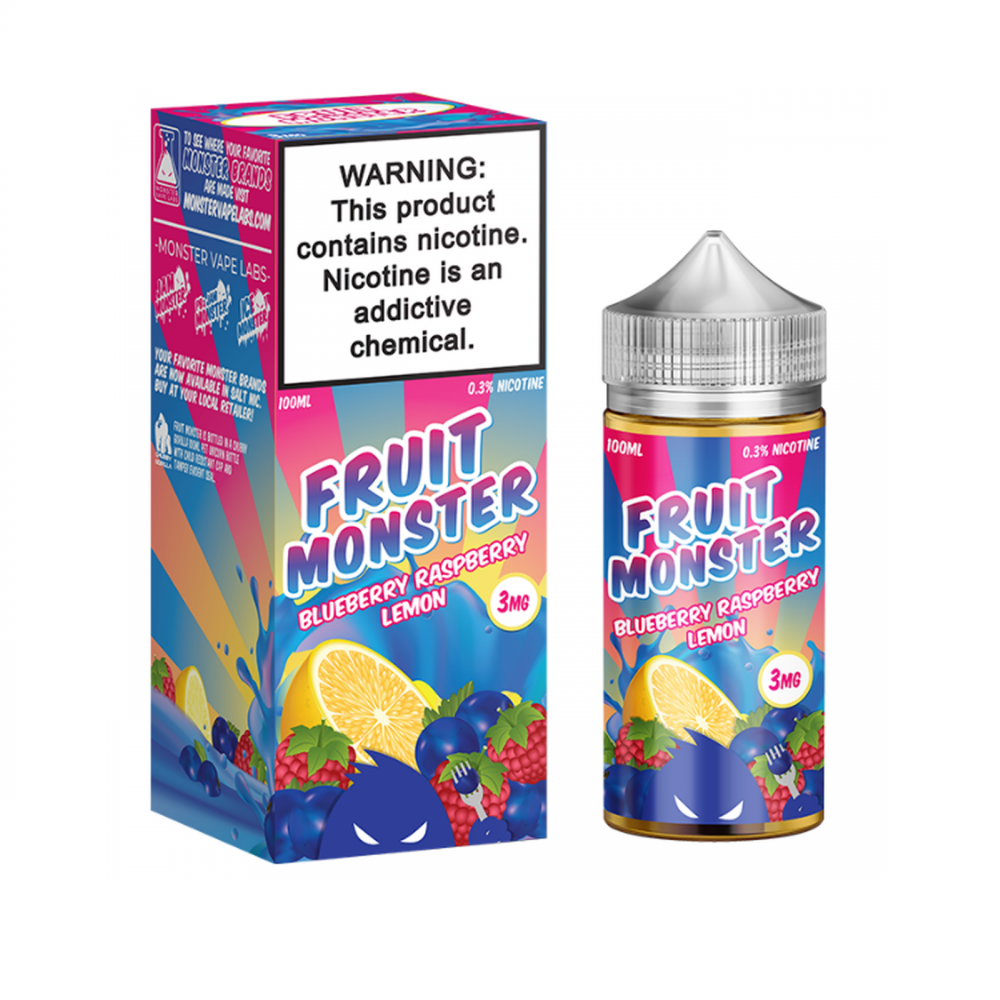 Blueberry Raspberry Lemon - Fruit Monster 100ml | Vape Junction