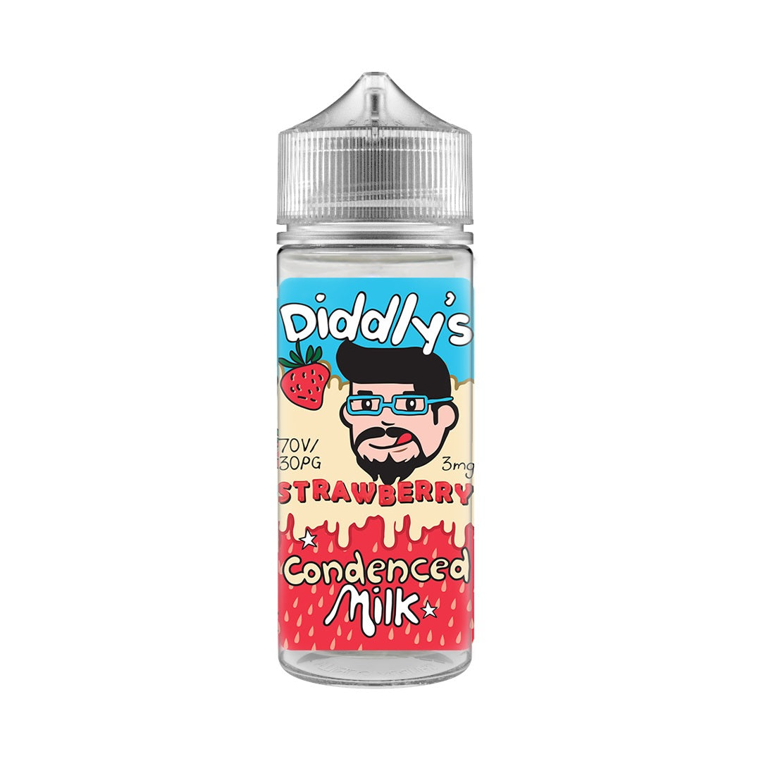 condensed milk vape juice Diddly's Condensed Milk by OneCloud 120ml