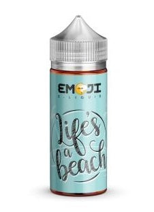 Life's a Beach Iced by Emoji E-Liquid 100ml | Vape Junction